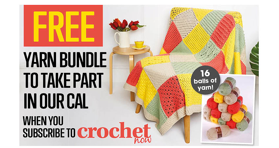 Free Stylecraft yarn bundle when you join the Crochet Now CAL