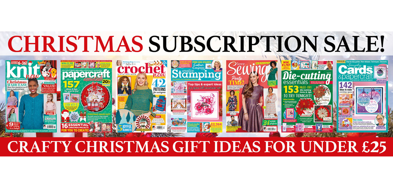 Crafty Christmas gift ideas for under £25