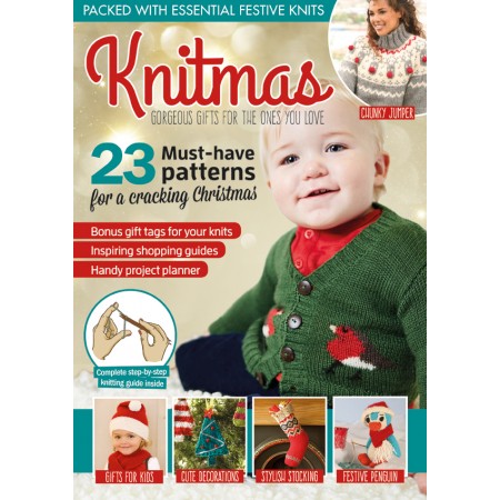 Knit Now issue 65 now on sale - FREE exclusive Knitmas book inside! 