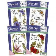 Sheena In Full Bloom stamp set