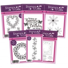 Stamps by Chloe Butterflies & Flowers Stamp Bundle