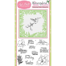 Simply Cards & Papercraft issue 153 now on sale with stunning Hummingbird stamp set & embossing folder!