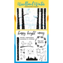 Papercraft Essentials issue 137 on sale with FREE fabulous FREE Winter Wonderland embossing folder & 24-piece stamp set